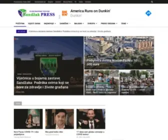 Sandzakpress.net(Sandžak PRESS) Screenshot