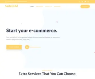 Saneem.store(Online Marketplaces) Screenshot