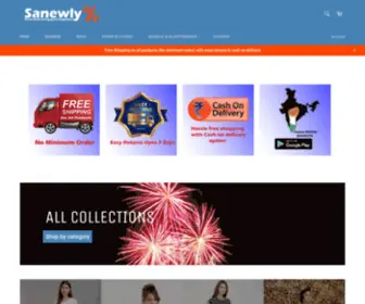 Sanewly.com(Sanewly Online Shopping) Screenshot