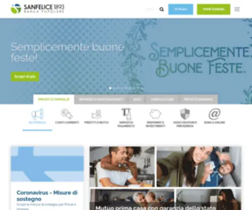 Sanfelice1893.it(Privati famiglie) Screenshot