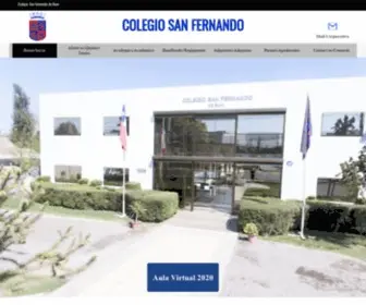 Sanfernandocolegio.cl(Colegio San Fernando) Screenshot