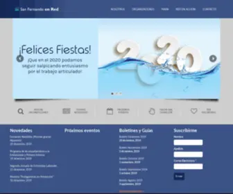 Sanfernandoenred.org.ar(San Fernando en Red) Screenshot