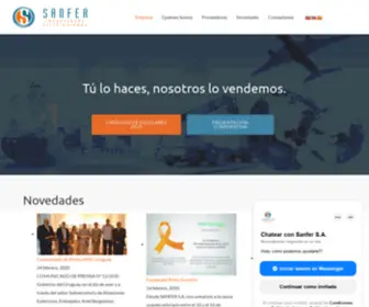 Sanfersa.com(SANFER S.A) Screenshot