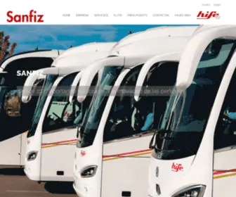 Sanfiz.net(Transporte en autocar por carretera) Screenshot