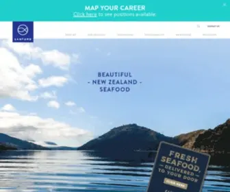 Sanford.co.nz(Sanford Limited) Screenshot
