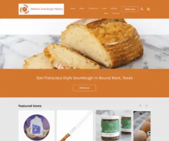 Sanfordbakery.com(San Francisco Style Sourdough Bread) Screenshot