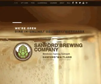 Sanfordbrewing.com(Sanfordbrewing) Screenshot