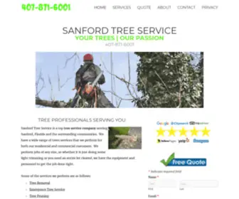 Sanfordtreeservice.com(Sanford Tree Service) Screenshot