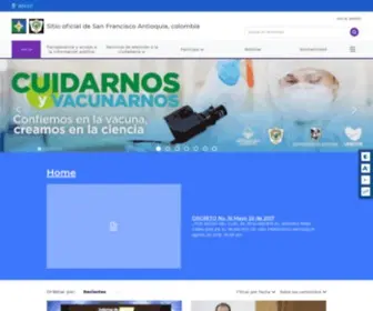 Sanfrancisco-Antioquia.gov.co(Alcaldía) Screenshot