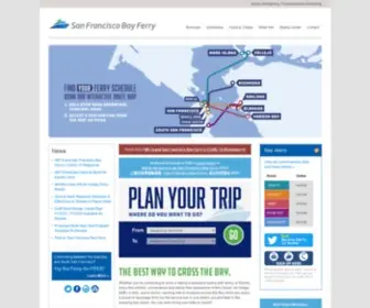 Sanfranciscobayferry.com(Take the Ferry) Screenshot
