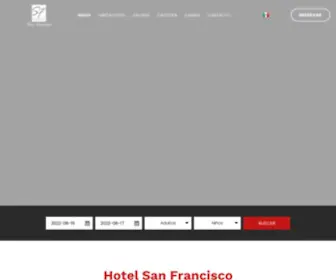 Sanfranciscohotel.mx(Bienvenido a Hotel San Francisco) Screenshot