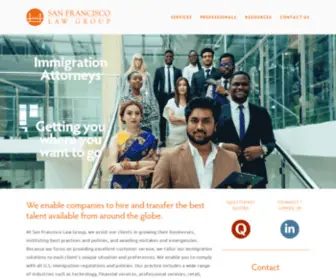 Sanfranciscolawgroup.com(US Employment Visa Lawyer) Screenshot