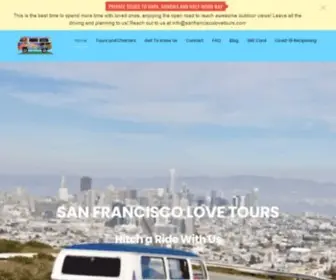 Sanfranciscolovetours.com(San Francisco City Tours) Screenshot