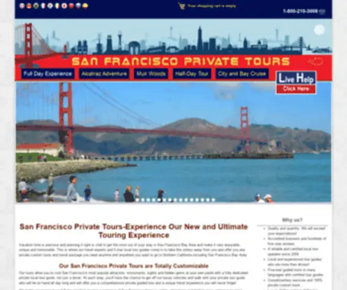 Sanfranciscoprivatetoursf.com(San Francisco Private Tours) Screenshot