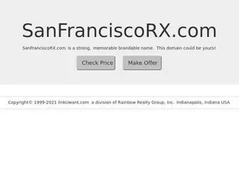 Sanfranciscorx.com(This domain could be yours) Screenshot