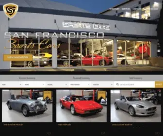 Sanfranciscosportscars.com(San Francisco Sports Cars) Screenshot