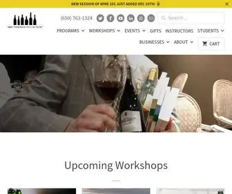 Sanfranciscowineschool.com(San Francisco Wine School) Screenshot