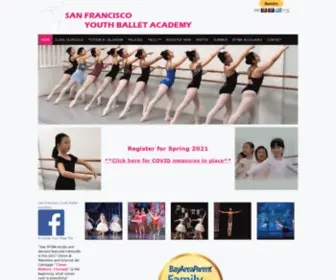 Sanfranciscoyouthballet.org(Sanfranciscoyouthballet) Screenshot