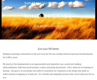 Sanfranciscozen.org(San Francisco Zen Meditation) Screenshot