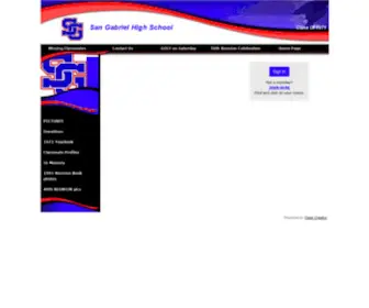 Sangabriel71.com(San Gabriel High School Class Of 1971) Screenshot