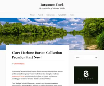 Sangamondock.com(The Owners Club of Sangamon Watches) Screenshot