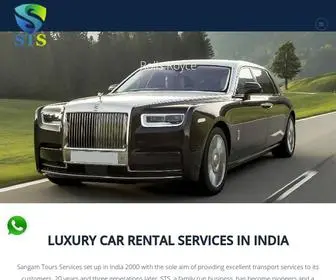 Sangamtourservices.in(Luxury Car Rental Greater Noida) Screenshot