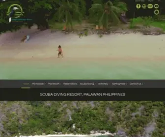 Sangat.com.ph(Sangat Island Dive Resorts) Screenshot
