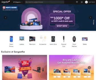 Sangeethamobiles.com(Sangeetha Mobiles) Screenshot