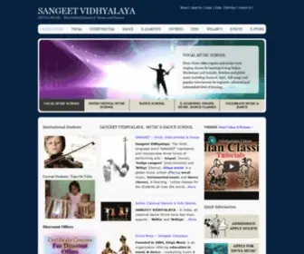 Sangeetvidhyalaya.com(Sangeet Vidhyalaya conducts Instrumental and Vocal music classes online) Screenshot