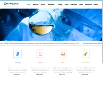 Sangenebiotech.com(Sangene Bio Tech) Screenshot