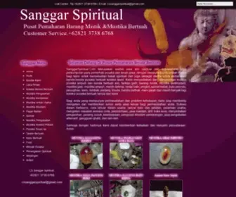 Sanggarspiritual.com(Sanggar Spiritual) Screenshot