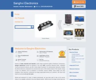 Sanghvielectronics.com(Sanghvi Electronics) Screenshot