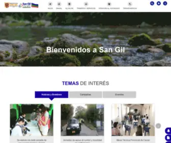 Sangil.gov.co(Alcaldía) Screenshot