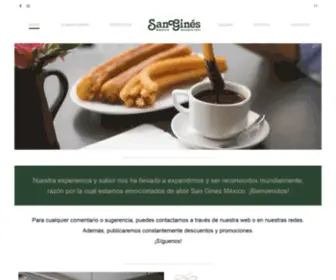 Sangines.com.mx(Ginés) Screenshot