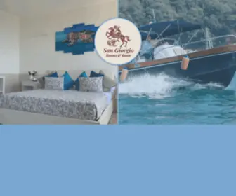 Sangiorgiocinqueterre.com(San Giorgio Rooms & Boats Experiences) Screenshot