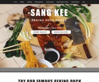 Sangkeechinatown.com(Sang Kee Peking Duck House) Screenshot