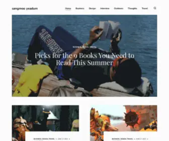 Sangmoo-Yedaum.com(Just another WordPress site) Screenshot