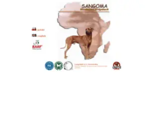 Sangoma.pl(Rhodesian Ridgeback) Screenshot
