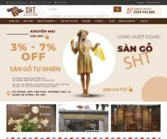 Sangosht.com(Sàn Gỗ Tự Nhiên SHT) Screenshot