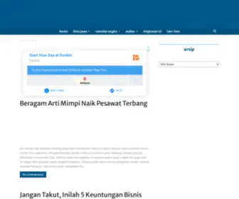 Sangpemimpi.org(Sang pemimpi) Screenshot