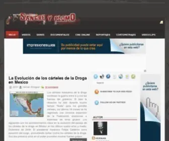 Sangre-Y-Plomo.com(sangre y plomo) Screenshot