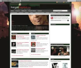 Sangrechapina.com(Sangre Chapina) Screenshot