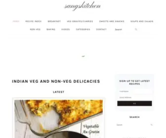 Sangskitchen.com(Indian Veg and Non) Screenshot