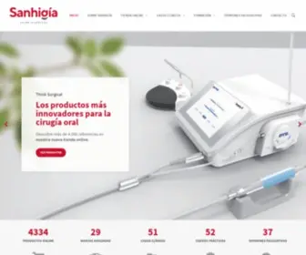 Sanhigia.com(Sanhigía) Screenshot