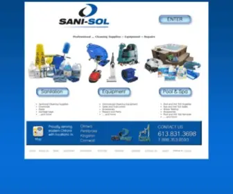 Sani-SOL.com(Ottawa, ON) Screenshot