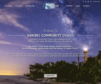 Sanibelchurch.com(Sanibel Community Church) Screenshot