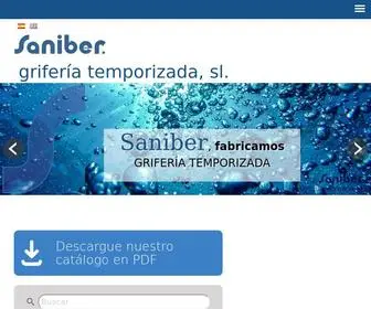 Saniber.com(Grifería Temporizada) Screenshot