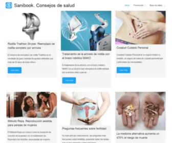 Sanibook.net(Consejos de salud) Screenshot