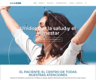 Sanicorsalud.es(Sanicor) Screenshot