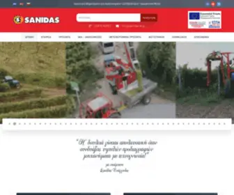 Sanidas-E.gr(Αγροτικά Μηχανήματα για Αμπελουργία) Screenshot